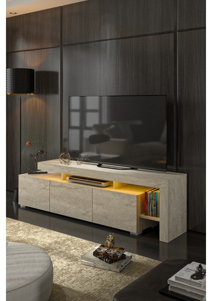 Luma LED Işıklı Tv Ünitesi fırsatları