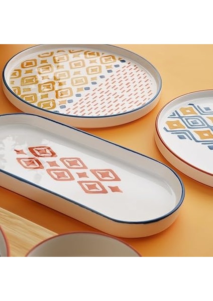 Sunny 4 Kişilik Kahvaltı Takımı-10 Parça-Turuncu modelleri