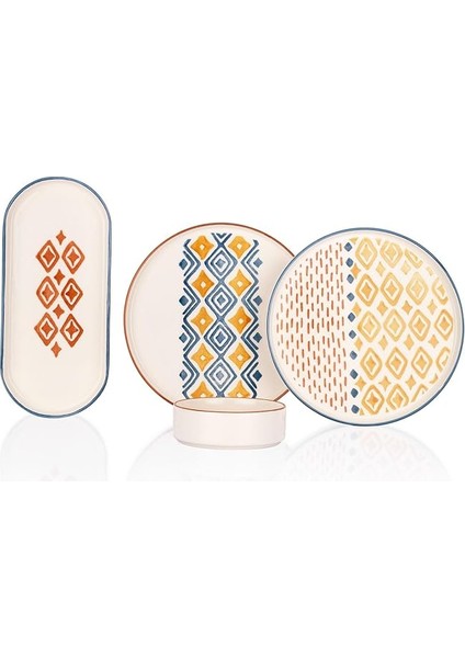 Sunny 4 Kişilik Kahvaltı Takımı-10 Parça-Turuncu indirimleri