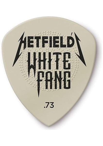 Dunlop Hetfield's White Fang Özel Akış .73 mm Gitar Pençeleri, 6'lı Paket (PH122P073) fiyatları