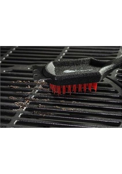 Barbekü Fırçası, Aşındırmaz Plastik, Çelik Ek Sıyırıcı, Barbekü Temizleyici, Ergonomik Barbekü Izgara Temizleme Fırçası, Uzun Saplı modelleri