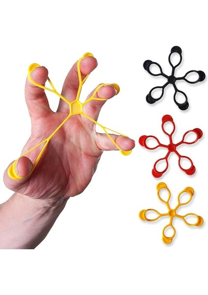 Finger Expander 3 Lü Parmak Güçlendirici Set