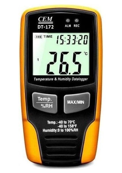 DT-172 Sıcaklık ve Nem Kayıt Cihazı fiyatları
