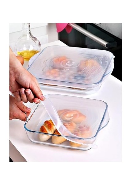 Silikon Kare Borcam ve Tencere Kapağı Silikon Streç Kapak fiyatları
