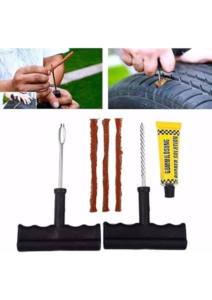 Profesyonel Çift Pistonlu 12 V 150 Psi Dakikada 85 Lt Araç Araba Lastik Bot Şişirme Kompresörü Lastik Tamir Kiti Hediyeli fırsatları