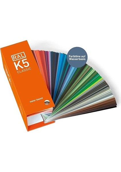 K5 Renk Tablosu, 216 Tam Sayfa Renk Örneği, Yarı Mat, 8 Dilde fiyatları
