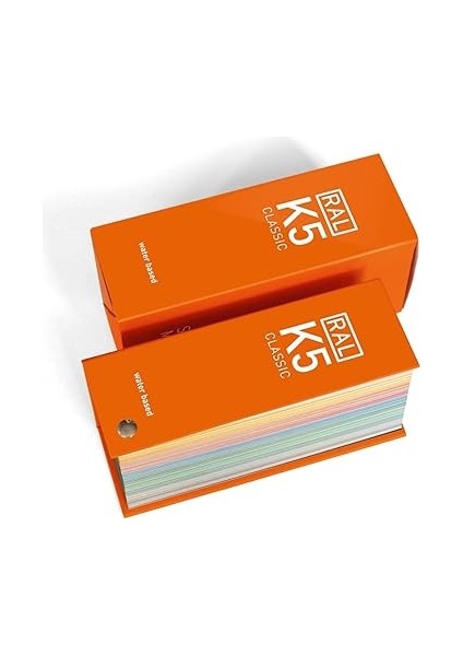 K5 Renk Tablosu, 216 Tam Sayfa Renk Örneği, Yarı Mat, 8 Dilde fırsatları