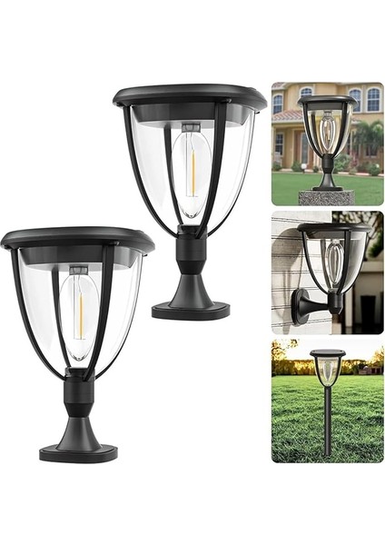 Güneş Enerjili LED Aydınlatma 2 ADET/GT-SL21