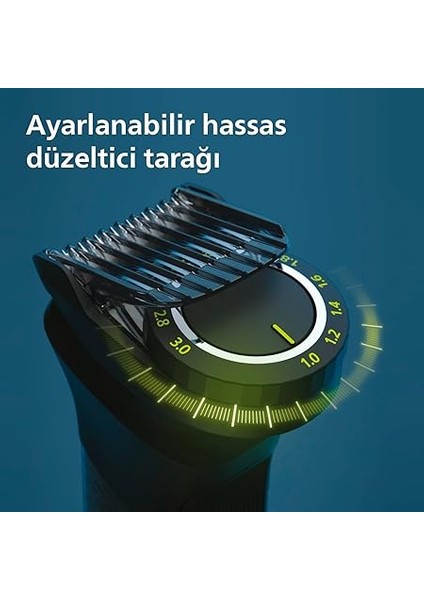 13'ü 1 Arada Erkek Bakım Seti - Yüz/saç/vücut (Islak/kuru Kullanım) MG7920/15 fırsatları