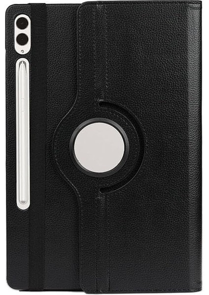 Galaxy Tab S10 Plus Tablet Kılıf 360 Dönebilen Standlı Kılıf Siyah fiyatları