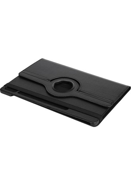 Galaxy Tab S10 Plus Tablet Kılıf 360 Dönebilen Standlı Kılıf Siyah modelleri