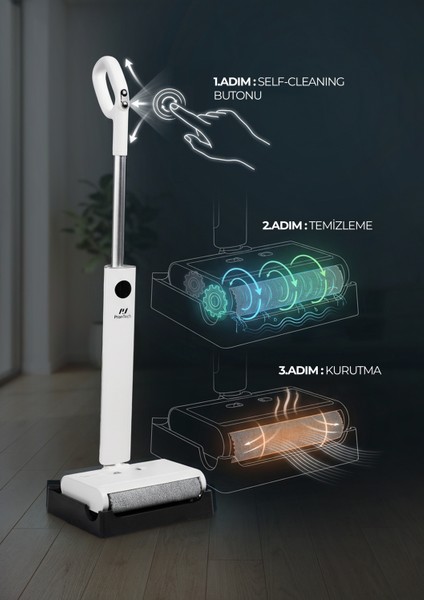 M-210 Islak & Kuru Zemin Temizleyici modelleri