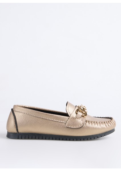 Bronz Kadın Loafer Inel