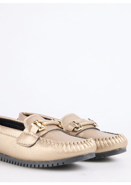Bronz Kadın Loafer Ayra indirimleri