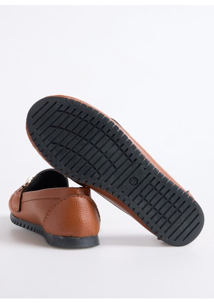 Kahve Kadın Loafer Inel fırsatları