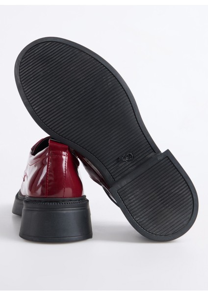 Bordo Kadın Loafer Lanıd fırsatları