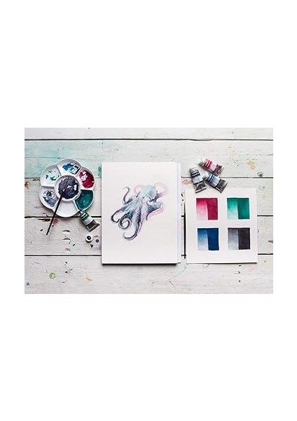 Aqua 1862 24 ml – Profesyonel Kalitede Sulu Boya – Renk Tonu Indanthron Mavisi modelleri