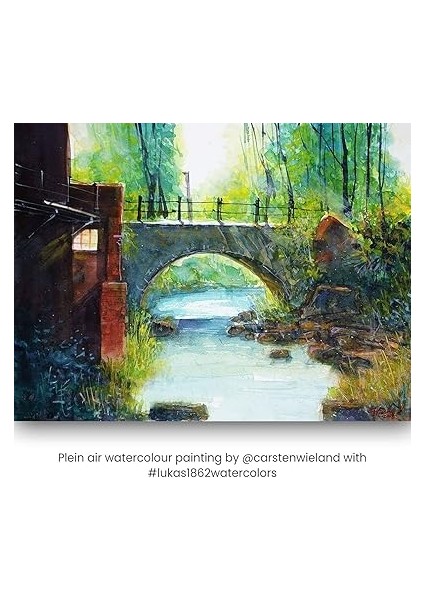 Aqua 1862 24 ml – Profesyonel Kalitede Sulu Boya – Renk Tonu Indanthron Mavisi fırsatları