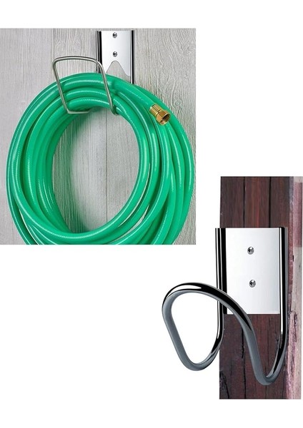 Hortum Toplama Asma Aparatı Hortum Dolama Sarma Askı Aparatı Duvar Montajlı Metal