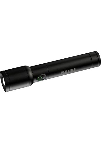SFL2124 250 Lümen 5W LED El Feneri Teleskopik Zoom Sos Modlu Metal Gövdeli Şarj Edilebilir Uzun Menzilli Flashlight