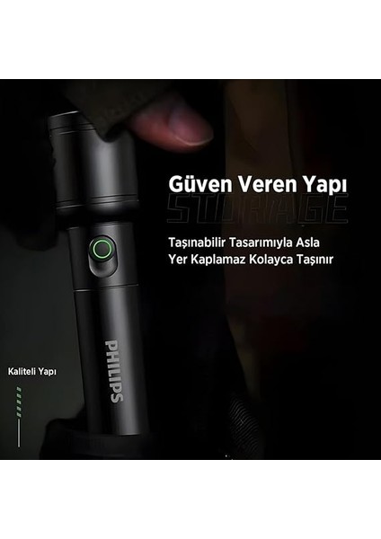 SFL2124 250 Lümen 5W LED El Feneri Teleskopik Zoom Sos Modlu Metal Gövdeli Şarj Edilebilir Uzun Menzilli Flashlight indirimleri