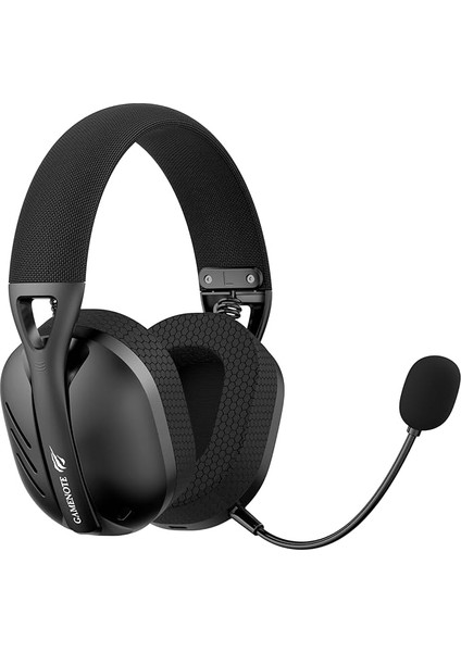 Gamenote Fuxi-H3 Gaming Oyuncu Mikrofonlu Kulaklığı 7.1-4 Modlu (Bt, 2.4ghz, Type-C, 3.5mm)