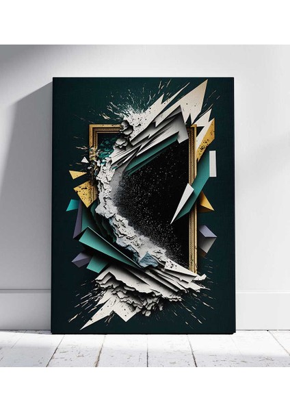 Çerçeveden Kaçış Salon Oturma Odası Kanvas Tablo Duvar Resim