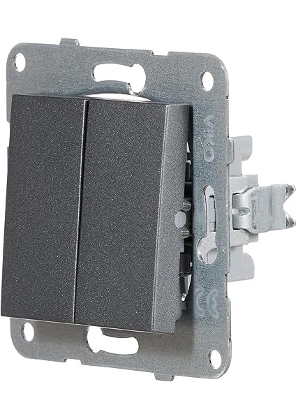 Novella Füme Komütatör Mekanizma+Düğme Kapak Çabuk Bağlanti Çarpma Karşıtı Çocuk Korumalı modelleri