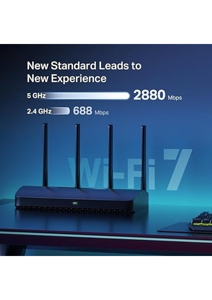 MR27BE; BE3600 Mbps, Fiber Destekli, 2× 2.5 Gbps Wan&lan Port + 2× Gbps Port, Easy Mesh Uyumlu, Dual-Band Wi-Fi 7 Router fırsatları