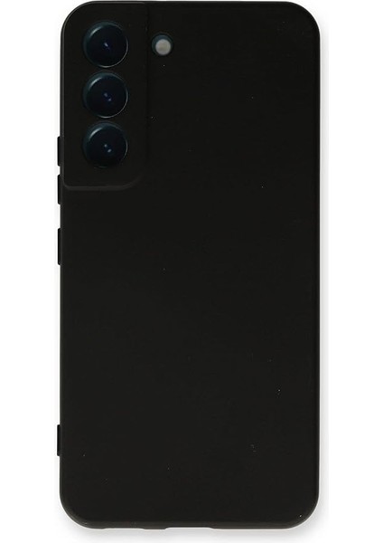 Iletişim Samsung Galaxy S23 ile Uyumlu Kapak Içi Kadife Kamera Korumalı Lansman Silikon Kılıf - Siyah