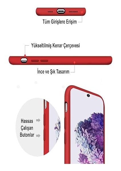 Iletişim Samsung Galaxy S23 ile Uyumlu Kapak Içi Kadife Kamera Korumalı Lansman Silikon Kılıf - Siyah fiyatları