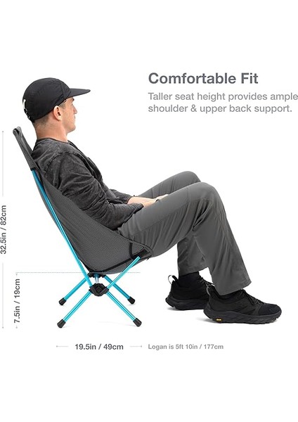 Chair Zero High Back Outdoor Kamp Sandalyesi modelleri