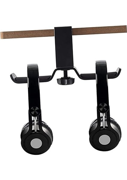 Kulaklık Tutucu Kulaklık Standı Kolay Kurulum Masaüstü Montajı Ev Ofisi Için Siyah modelleri