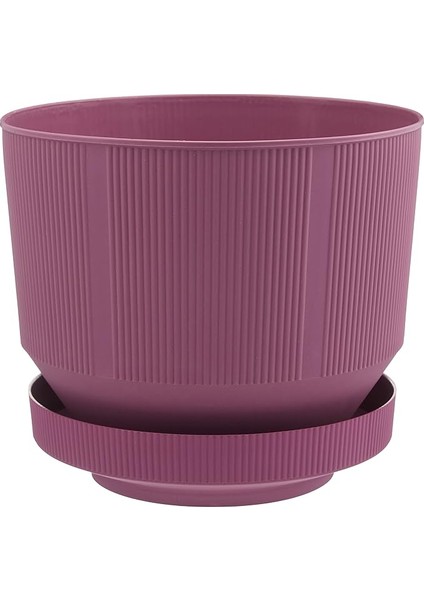 S284 Lüks Saksı Dekoratif Saksı, Vişne, 27CM, 9 Litre