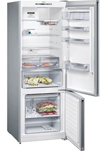 KG56NQWF0N IQ500 Beyaz Seramik Alttan Donduruculu Buzdolabı modelleri