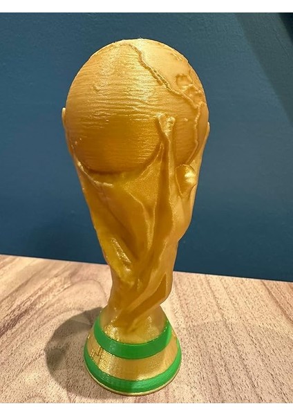 Dünya Kupası Temalı Kupa – 15 cm 3D Baskı Altın Renk Şampiyonluk Figürü (World Cup) fiyatları