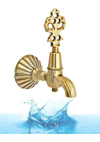 Osmanlı Musluk Pirinç Nostaljik Hamam Banyo Musluğu Pirinç Musluk