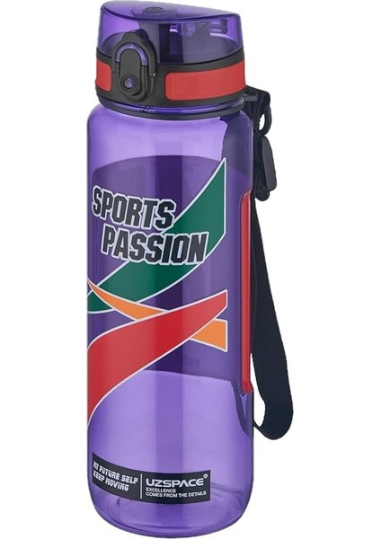 Sports Passion 800 ml Tritan Su Matarası Kaydırmaz Tutma Özelliği