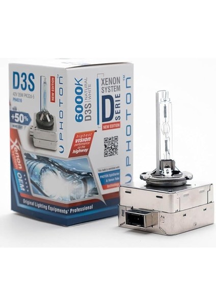 D3S 6000K +%50 More Vısıon Ampul 2 Adet