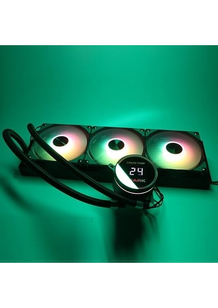 Freezer W362 2025 Edition 360MM 3X12CM Argb LED Fan + Sıcaklık Göstergeli Pompalı, 300W Tdp, LGA1700 - Am5 Uyumlu Sıvı Soğutma Sistemi (DKCCW362) fırsatları