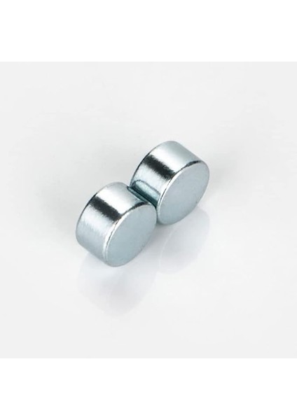 Adet 5x3 mm Yuvarlak Güçlü Neodyum Mıknatıs (Çap 5 mm Kalınlık 3 Mm)