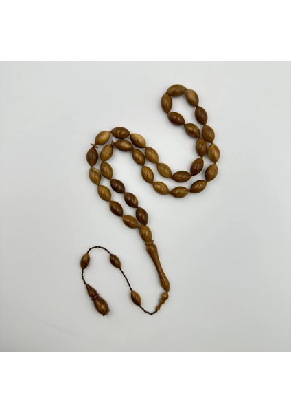 Usta Işçilikli Beyzi Kesim Doğal Dokulu Kuka Ağacı Tespih modelleri