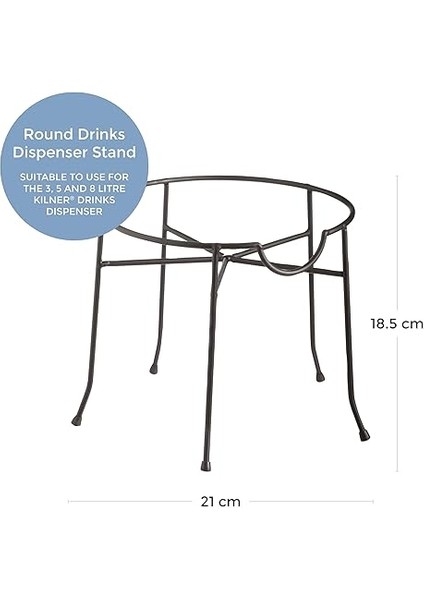 Stant, Içecek Sebili Için Yuvarlak Iskelet - 5 ve 8 Litre Sebili Için Uygundur - Metal fiyatları