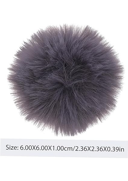 Mikrofon Furry Paketi 1cm Rüzgarlık Rüzgarlık Kılıfı Dış Mekan Kullanımı Için fiyatları