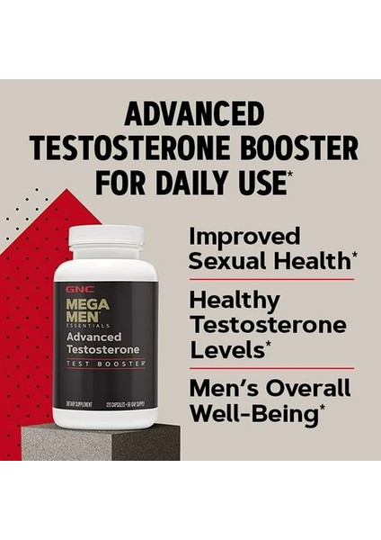 Mega Men Advanced Testosterone 120 Kapsül indirimleri