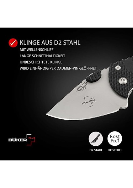 Plus Çakı, Çekiçli Çakı, Çelik, 118 Mm, 58 Mm, 69 G modelleri