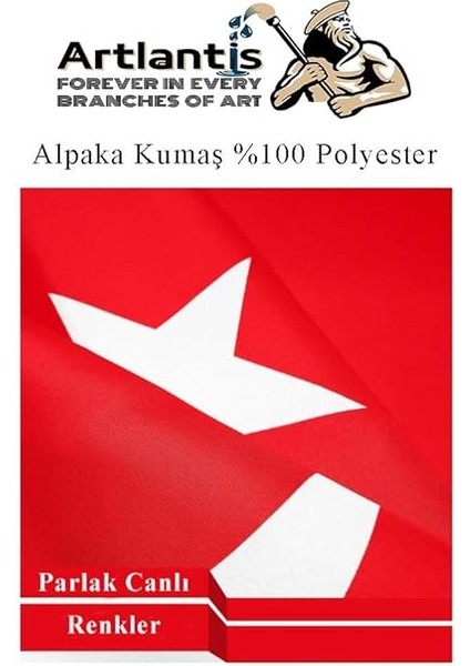 Bayrak 30X45 cm Türk Bayrağı Kumaş 1 Adet Alpaka Kumaş Bez Bayrak Kaliteli Türk Bayrağı modelleri