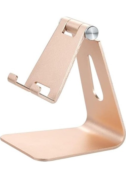 Cep Telefonu Standı, Tüm Cep Telefonları, Alüminyum Masaüstü Cep Telefonu Standı Tutucu, Tablet ile Uyumlu Cep Telefonu Tutucu