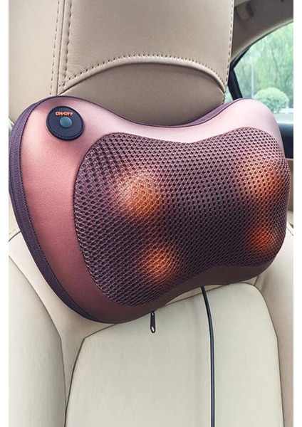 Rahatlatıcı Kahverengi Masaj Aleti Ovmalı Yastık SPP-220