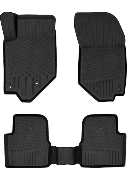 Citröen C4X 2023 Sonrası ile Uyumlu Premium 3D Havuzlu Paspas